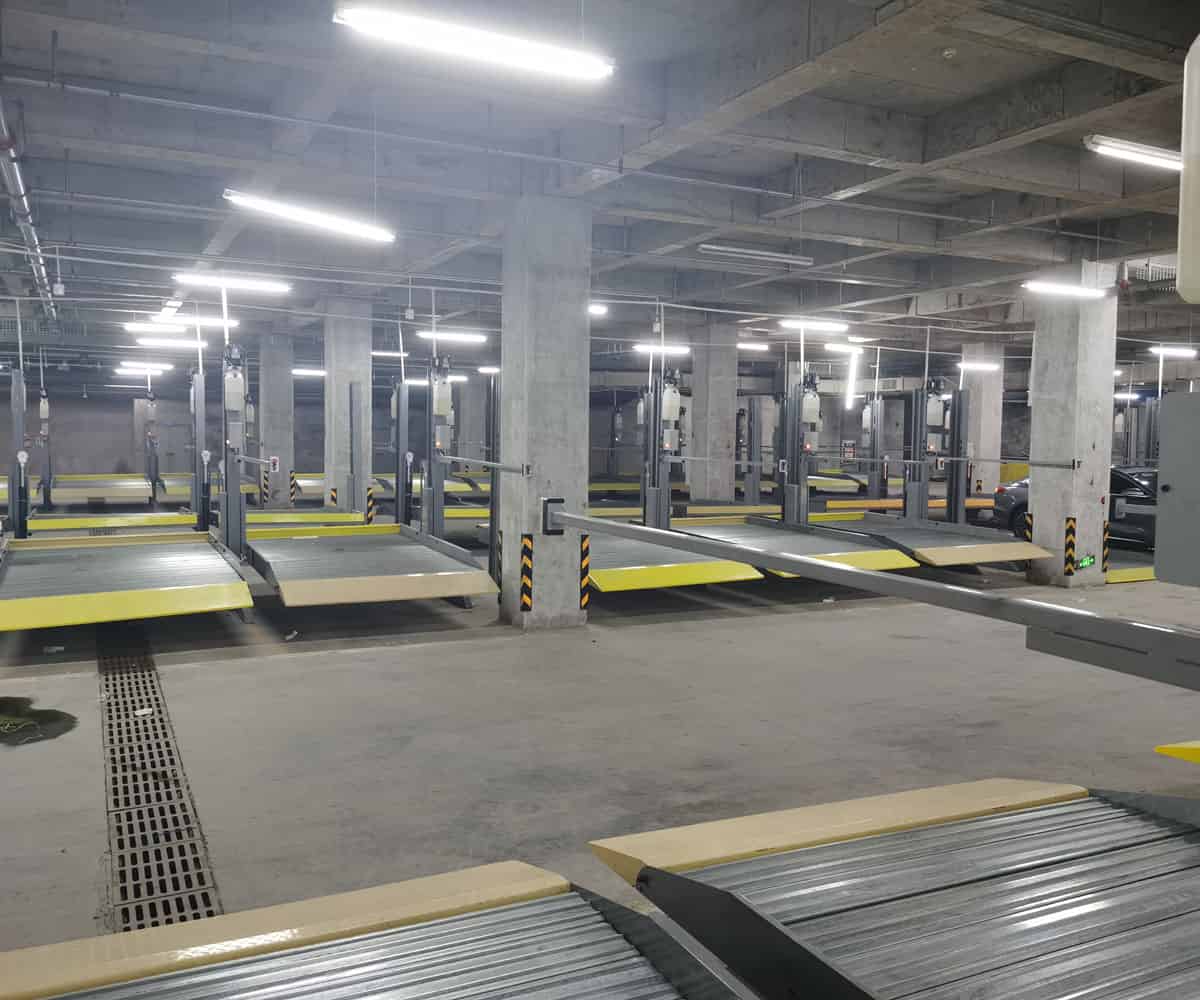 金口河家用升降式機械式停車位拆除
