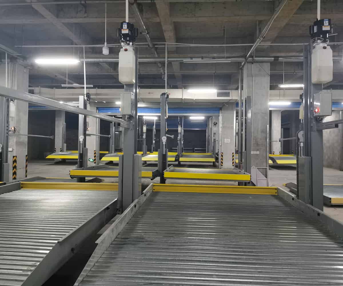 金口河二層升降橫移式機械停車位租用
