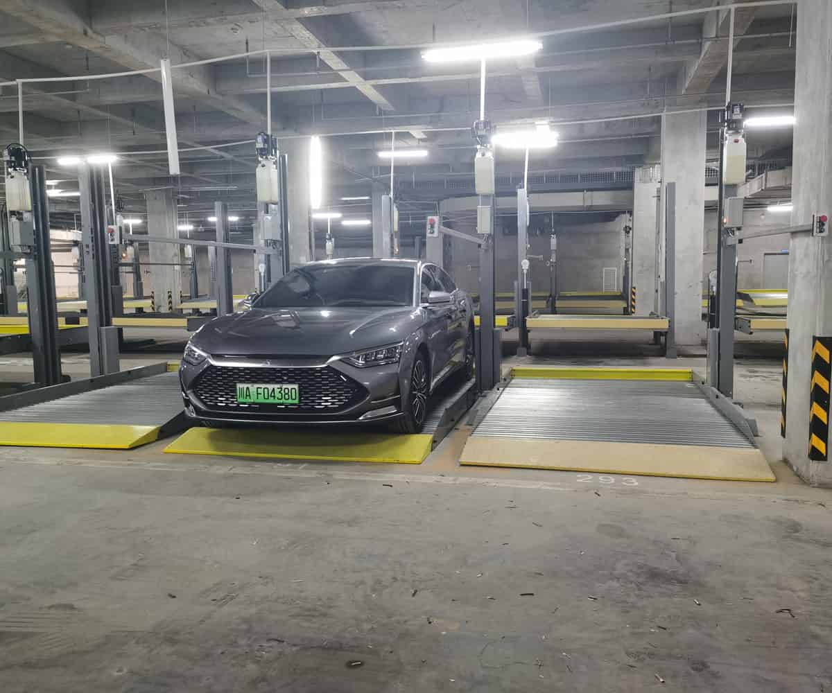 順慶2柱立體停車設(shè)備短租