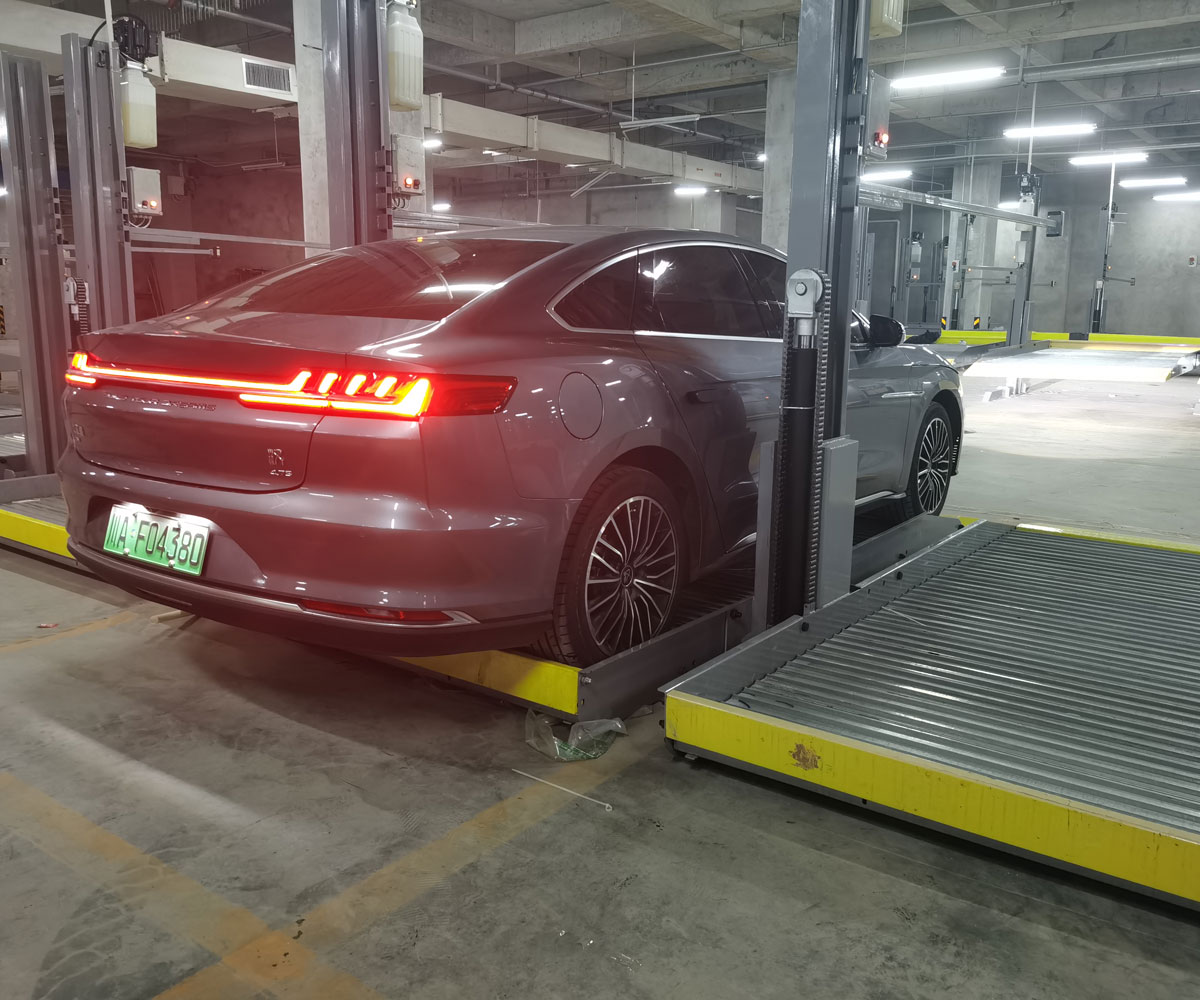 二層PSH型立體車庫停車設(shè)備過規(guī)劃