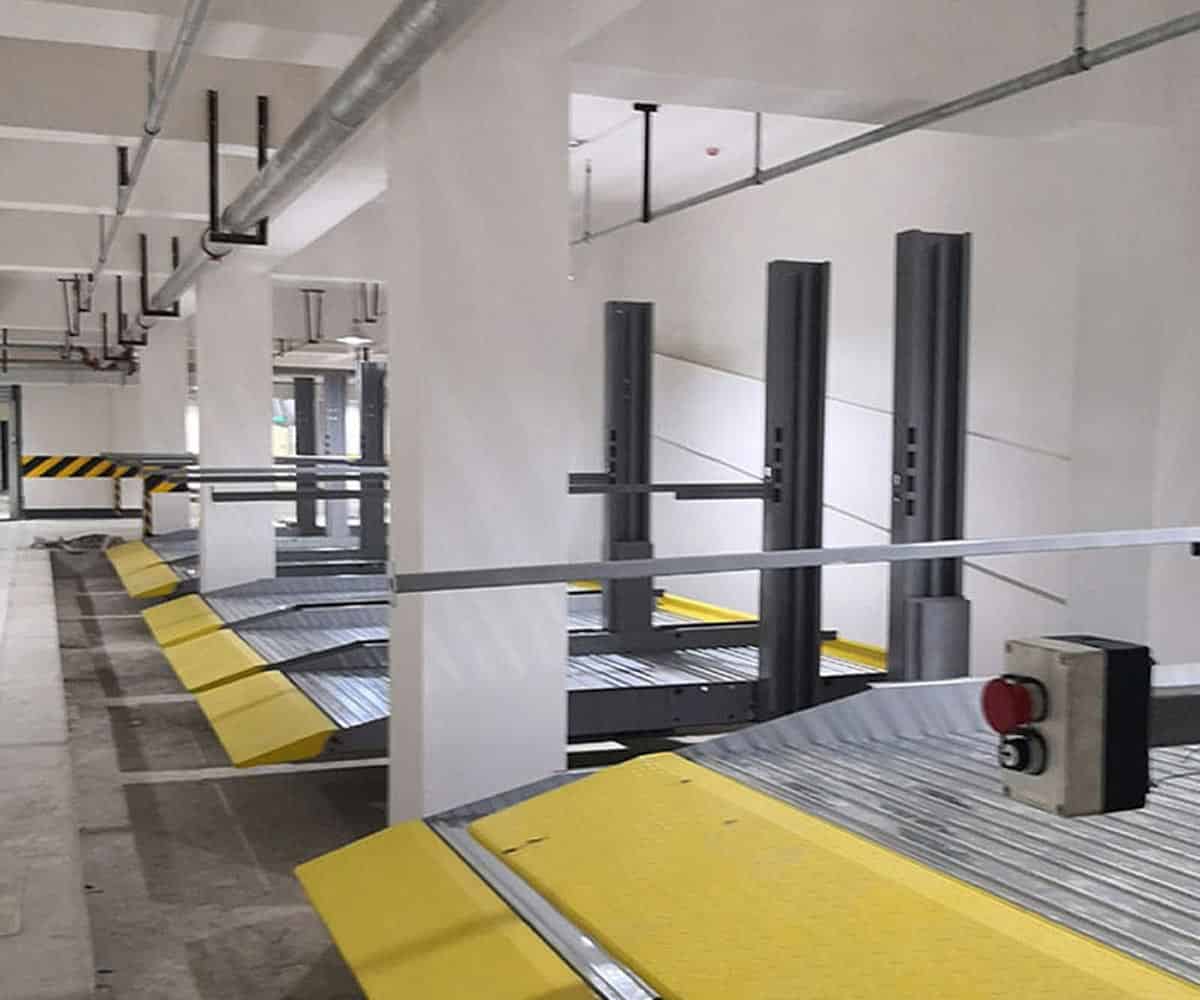 升降平移式停車立體車庫過驗收