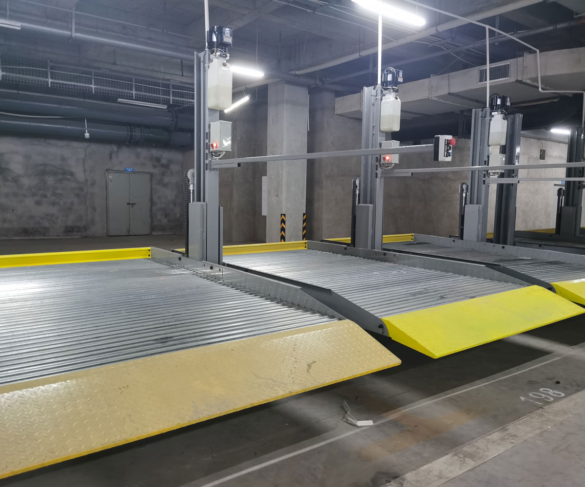 雙柱簡易式立體車庫停車設(shè)備出租
