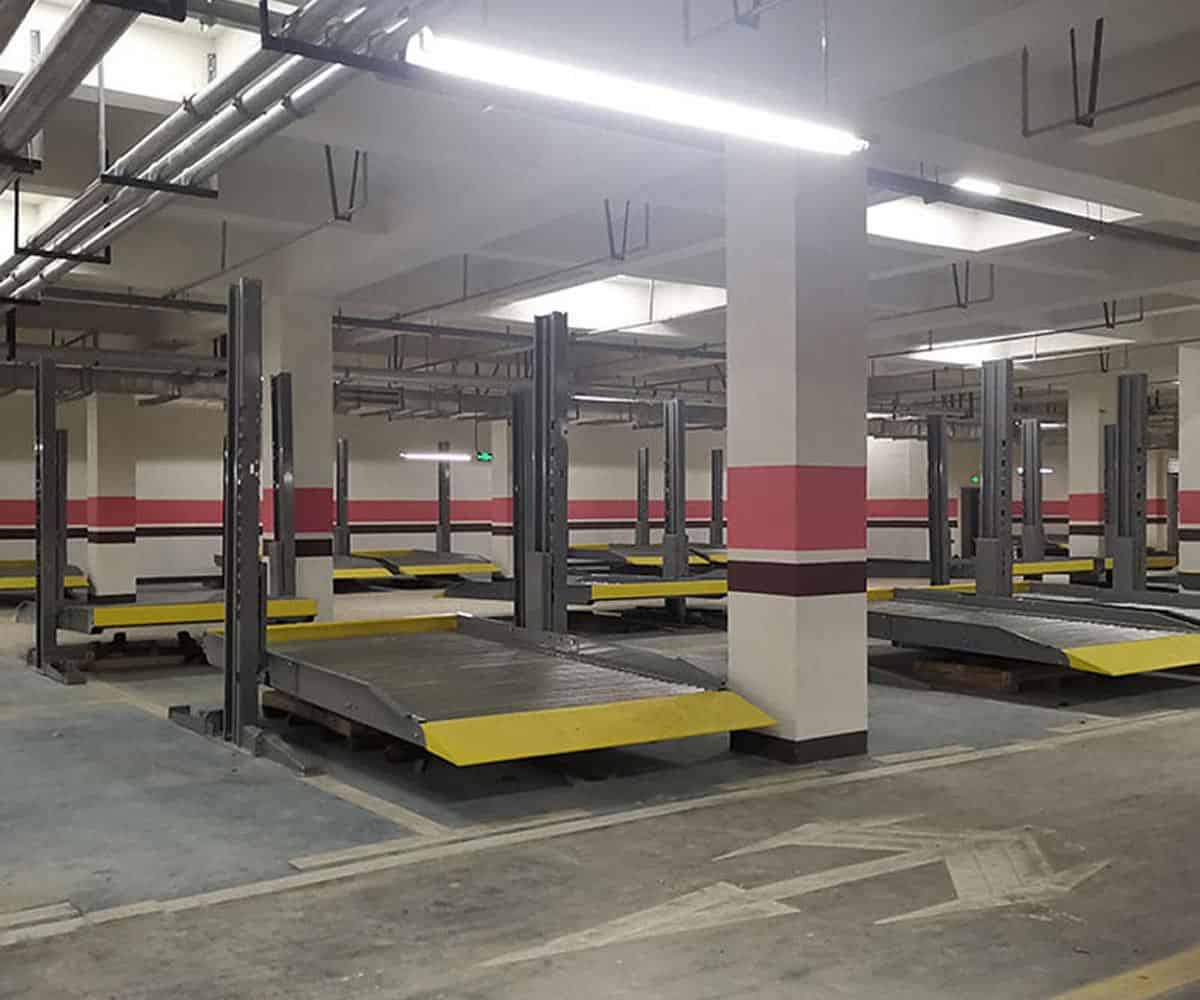 二層升降式立體車庫短租