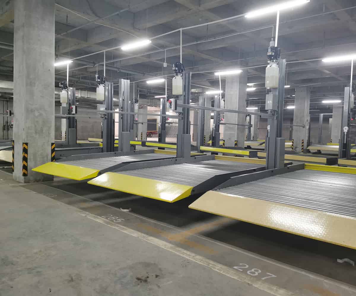 南江兩柱簡易升降機械式停車設備價格