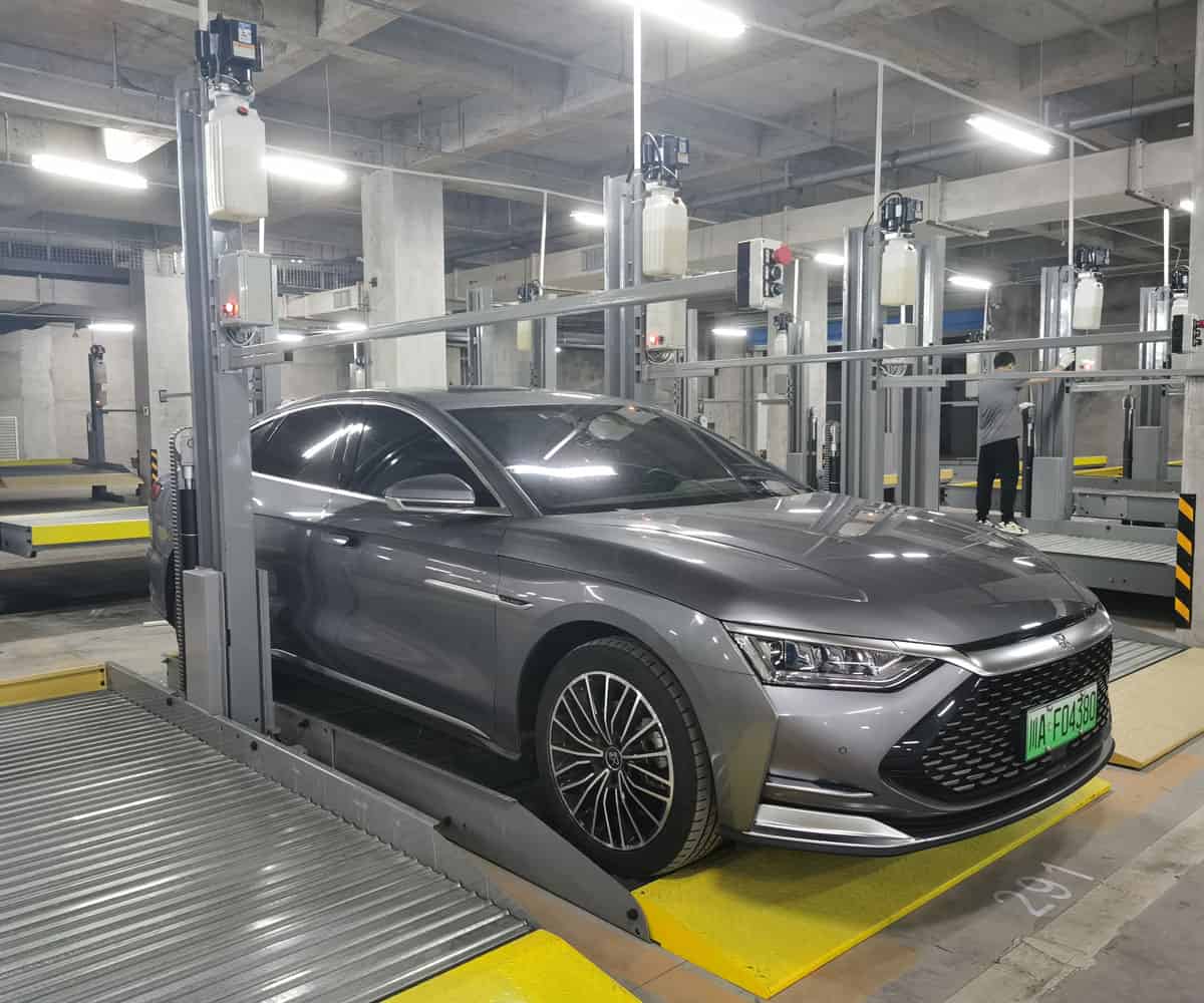 合江四柱簡易式機械立體車庫租賃