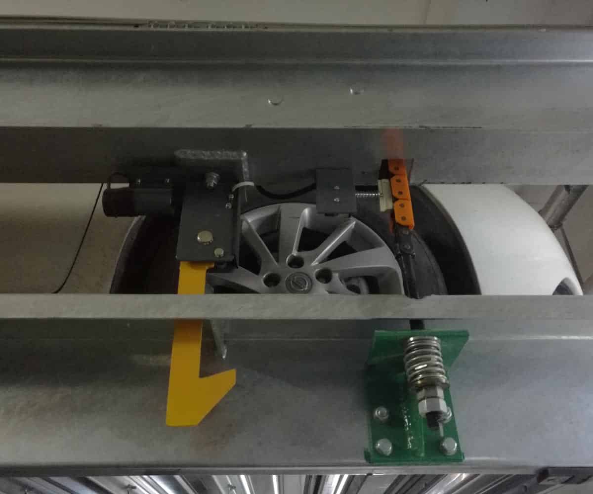 游仙PSH2重列二層升降橫移機械式立體停車設備